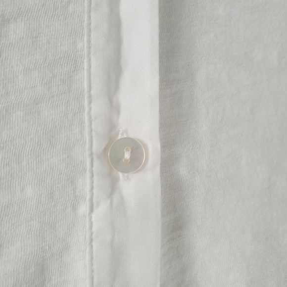 Theory Shrunken Shirt Button Up‎ Tank - Picture 6 of 6